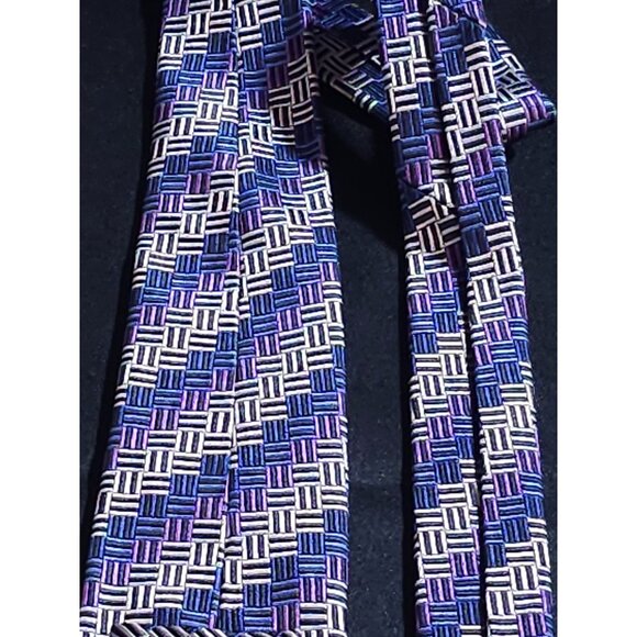 Vintage John W. Nordstrom Mens Woven Silk Tie - Picture 10 of 12